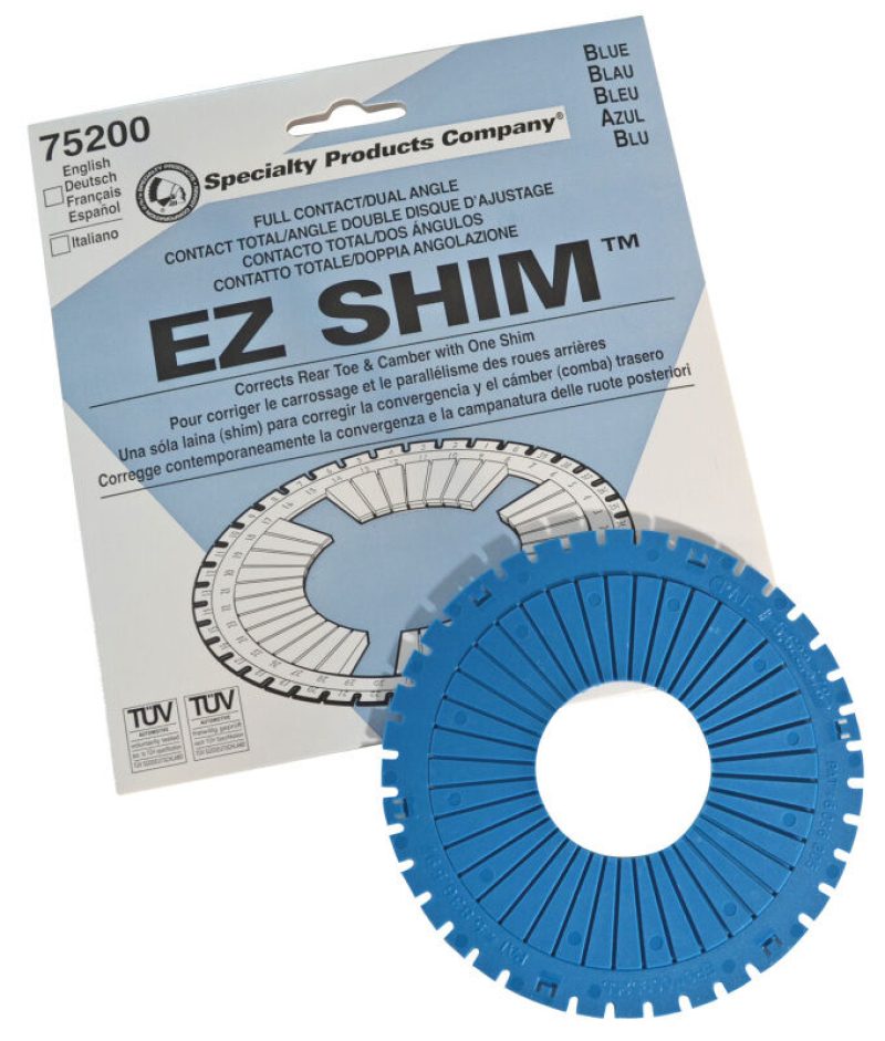 スムージー SPC Performance EZ Shim Dual Angle Camber/Toe Shim (Blue) spc