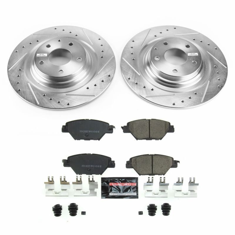 Power Stop 16-18 Mazda CX-9 Front & Rear Z23 Evolution Sport Brake