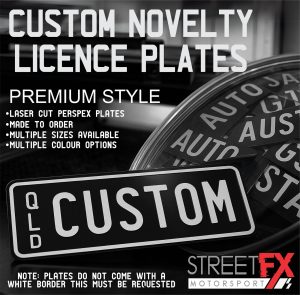 PREMIUM STYLE Custom Novelty Licence Plates