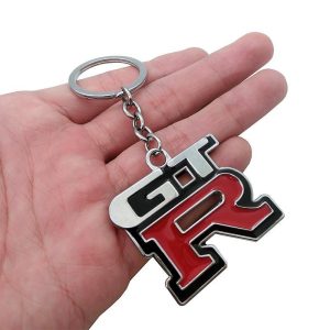 GTR Keyring Key Chain for Nissan Skyline R34 R35 R33 R32 R31 Fairlady JDM Nismo