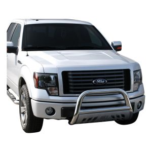 Aries Automotive 3 in. Bull Bars for 2003-2017 EXPEDITION, 2004-2020 F-150, 2006-2008 MARK LT - 35-3007 Grille Guard, Bar, in., Stainless Steel, Polished, Ford, Lincoln, Each