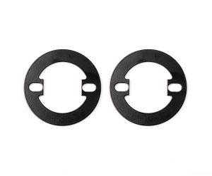 Aldan American Coilover Support Plates ALD-39 Plate, Coilover, CNC Laser Cut, Black Powdercoated, Top Side of Lower Control Arm, GM, Pair