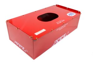 Fuel Cell Can - Vertical Edge - 22 gal - 34 in Wide x 17.5 in Deep x 9.5 in Tall - Steel - Red Powder Coat - Each