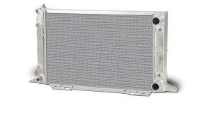 Radiator - Scirocco - 21.5 in W x 12.625 in H - Passenger Side Inlet - Passenger Side Outlet - Aluminum - Natural - Each
