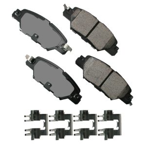 Brake Pads - ProAct Ultra-Premium - Rear - Hardware Included - Mazda CX-5 2016-18 - Set of 4