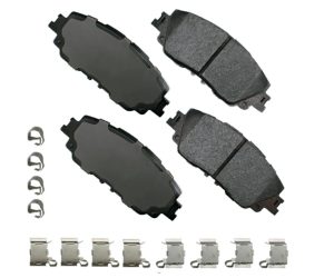 Brake Pads - ProAct Ultra-Premium - Front - Hardware Included - Various Toyota / Lexus Applications 2018-22 - Set of 4