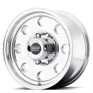 American Racing AR172 Baja Polished Wheels 17x9 Wheel, Baja, Aluminum, Polished, 17 in. x 9 in., 8 x 170mm Bolt Circle, 4.530 in. Backspacing, Each