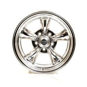 American Racing VN515 Polished Torq-Thrust II One-Piece Wheels 15x8 Wheel, One-Piece, Aluminum, Polished, 15 in. x 8 in., 5 x 4.5 in. Bolt Circle, 3.79 in. Backspace, Each
