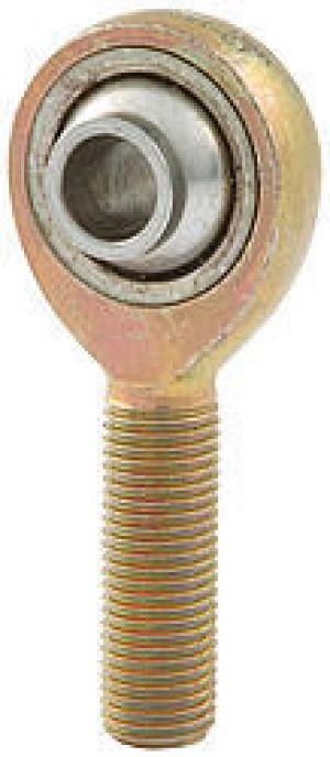 Rod End - HXAB-T Series - Spherical - 3/8 in Bore - 7/16-20 in Left Hand Male Thread - High Misalignment - PTFE Lined - Steel - Cadmium - Each