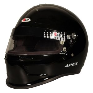 Helmet - Apex - Full Face - Snell SA2020 - Head and Neck Support Ready - Black - Small - Each