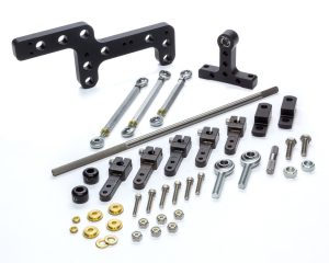 Throttle Linkage - In-Line - Dual Quad - Aluminum / Steel - Natural - Holley Carburetors - 6-71 / 8-71 Superchargers - Kit