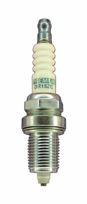 Brisk Multi-Spark Spark Plugs DR15ZC Plugs, Multi-Spark, Copper, 14mm Thread Size, 19mm Reach, Gasket Seat, 15 Heat Range, Resistor, Each