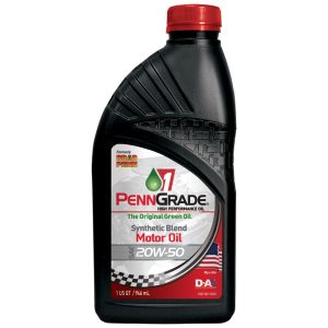 Motor Oil - High Zinc - 20W50 - Semi-Synthetic - 1 qt Bottle - Each