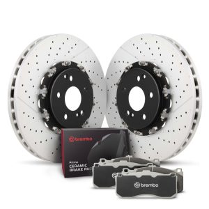 Brembo OE Front Disc Brake Kit (2x bre09.9764.23, 1x breP50098N)