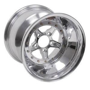 Billet Specialties Comp 5 Series Polished Wheels 15x10 Wheel, 5, Aluminum, Polished, 15 in. x 10 in., x 4.75 in. Bolt Circle, 5.0 in. Backspace, Each