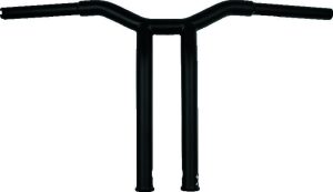 Burly Brand Dominator Raked Bar 14in - Matte Black