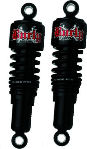 Burly Brand Slammer Shocks 10.5in - Black