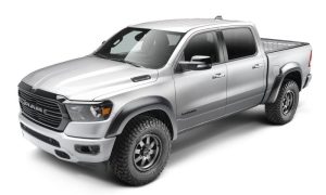 Bushwacker Extend-A-Fender Flares 50926-02 Fender Flares, Extend-A-Fender, Front and Rear, Black, Dura-Flex Thermoplastic, Ram, Set of 4