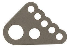Ladder Bar Chassis Bracket - Weld-On - 1/4 in Thick - 3/4 in Holes - Steel - Natural - 1-3/4 in Crossmembers - Each