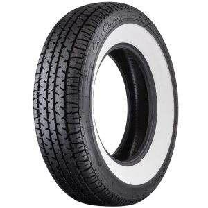Coker Classic Star Series Whitewall Tires 205/75-15 Tire, Series, 205/75-15, Radial, 2.500 in. Wide Whitewall, Each