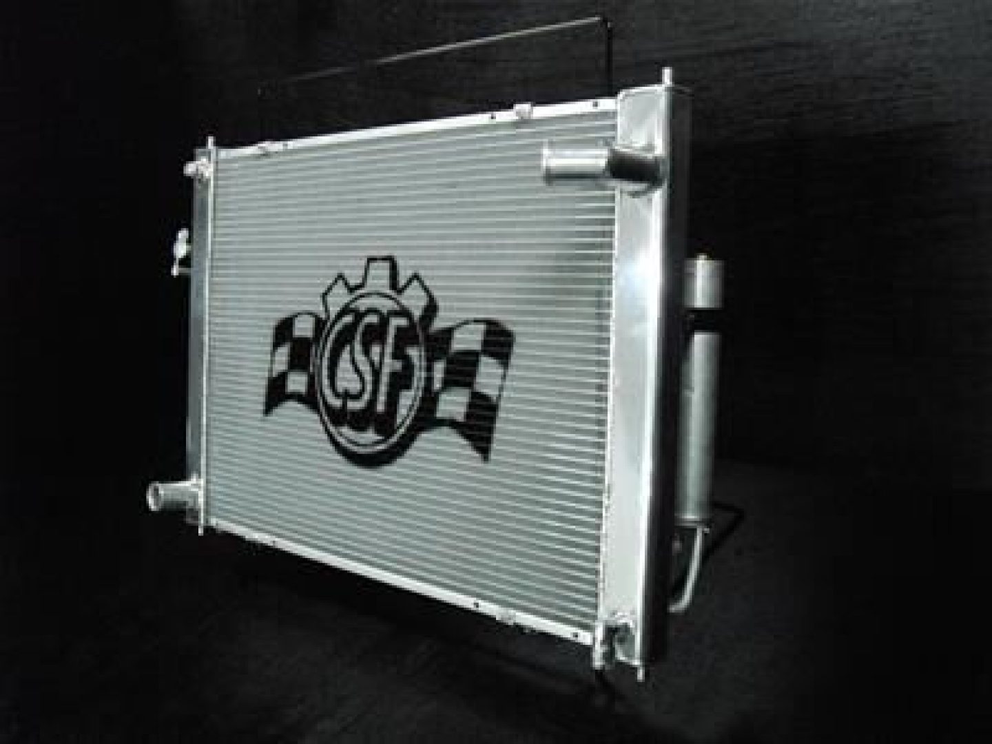 G37 Radiator CSF Racing Radiators 7011 Radiator, Racing, Aluminum, Polished, Nissan ...