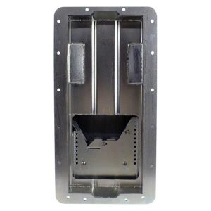Canton Racing Road Race Series Wet Sump Oil Pans 15-738 Pan, Sump, Steel, Zinc, Front Sump, 7 Qt., Driver Side Dipstick, Ford, Modular V8, Each