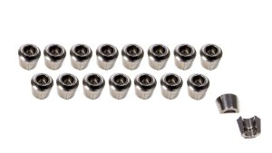 Valve Lock - Shoulder Lock - Super 7 Degree - 5/16 in Valve Stem - 0.050 in More Height - Machined - Titanium - Natural - Set of 16