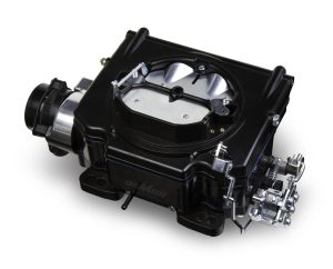 Demon Carburetion Shadow Black Street 750 CFM 4-Barrel Carburetor 1904BK Carburetor, Demon, cfm, 4-Barrel, Square Bore/Spread Bore, Electric Choke, Ceramic, Each