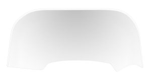 Windshield - Outlaw - Mar Resistant - Polycarbonate - Each