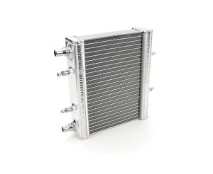 Heat Exchanger - 6 x 9.5 x 1.5 in Core - Dual Pass - Aluminum - Natural - Cadillac ATS-V 2016-19 - Each