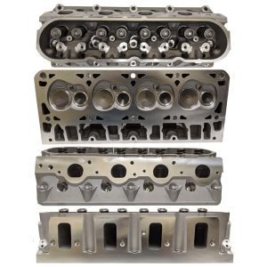 Cylinder Head - Assembled - 2.165 in / 1.590 in Valves - 258 cc Intake - 69 cc Chamber - Aluminum - GM LS-Series - Each