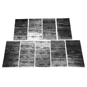 Flatline Barriers Complete Insulation and Sound Dampening Kits FB36 Heat Barrier Deadening Mats, Universal, Adhesive Backed, Multi-piece, 18 in. x 32 in., 1/4 in. Thick, 36 sq. ft., FMVSS 302, Set of 9