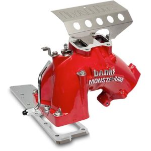 Banks Power 13-18 Ram 6.7L Diesel Monster-Ram Intake System Gen-2 w/Fuel Line - Red w/Heater System