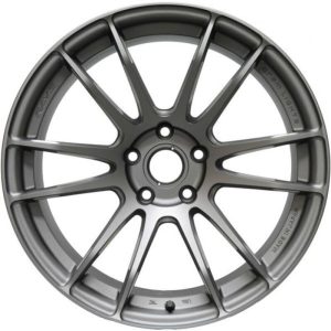 Gram Lights 57XTREME Spec-D 18x9.5 +38 5x100 Semi Gloss Black Wheel