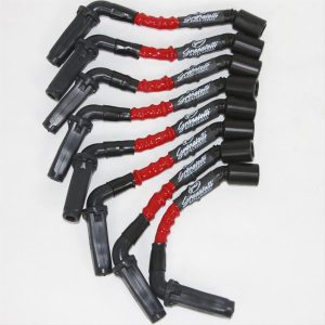 Granatelli 99-23 GM LS2/LS3/LSA/LS7/LS9 Hi-Perf Coil-Near-Plug Wire Conn Kit w/Red Jacket