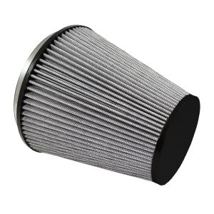 Green Filter High Performance Universal Air Filters 4051 Filter, Conical Flanged, Woven Cotton, Red, 5.880 in. Inlet Flange Diameter, 7.50 in. Length, Each