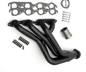 Hedman Street Headers 68090 Headers, Street, Long Tube, Steel, Temporary Paint, Chevy, 396, 427, 454, Pair