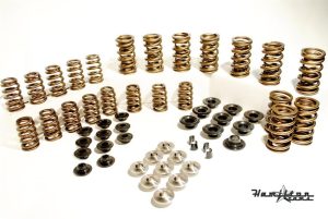 Hamilton Cams Valve Springs 07-S-003 Springs, Performance, Single Spring, Standard Style, Coated, Dodge, Cummins, 24V, Set of 24