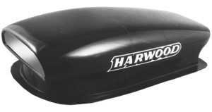 Hood Scoop - Aero II - 9.5 in Tall - 16.5 in Wide - 28 in Long - Fiberglass - Black - Each