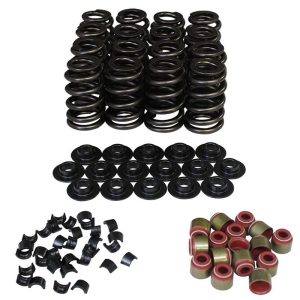 Howards Cams Performance Valve Spring and Retainer Kits 98113-K1 Kits, Performance, Single, Beehive, 1.280 in. O.D., 412 lbs./in., 1.150 in. Coil Bind Height, 7 degree Locks, Kit
