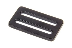 Harness Adjuster - 3 Bar - 2 in Slit - Wrap Around Mount - Steel - Black Powder Coat - Each