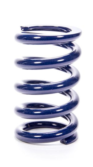 Coil Spring - Coil-Over - 2.5 in ID - 6 in Length - 350 lb/in Spring Rate - Steel - Blue Powder Coat - Each