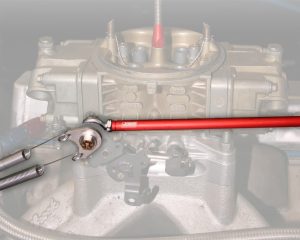 JOES Racing Products Throttle Linkage Assemblies 34200 Linkage, Aluminum, Red Anodized, Kit