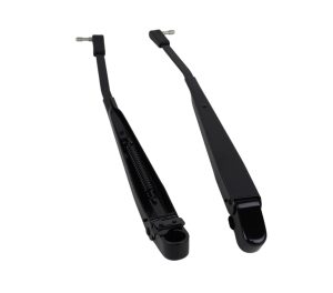 Kentrol 97-06 Jeep Wrangler YJ Windshield Wiper Arms Pair - Powdercoat Black