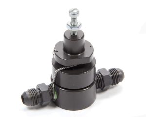 Fuel Bypass Valve - Low-Speed - Buna-N Diaphragm - 6 AN Inlet - 6 AN Outlet - Aluminum - Gray Anodized - Universal - Each