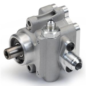 Power Steering Pump - Elite - Adjustable psi - Aluminum - Natural - Universal - Each