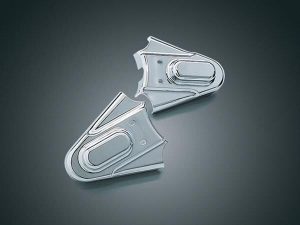 Kuryakyn Phantom Covers 8200 Axle Covers, Phantom, Steel, Chrome, Harley-Davidson®, Pair