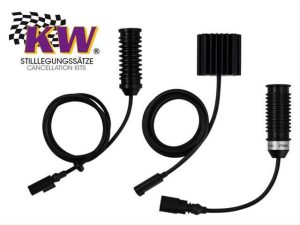 KW Suspensions Electronic Suspension MIL Eliminators 68510118 Damping Cancellation Kit, BMW 7series E65 Type 765