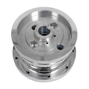 Lecarra Hub Adapter Kits BA-22455 Kit, 9-Bolt Mount, Billet Aluminum, Polished, Adjustable, Ford, Passenger, Thunderbird, Kit