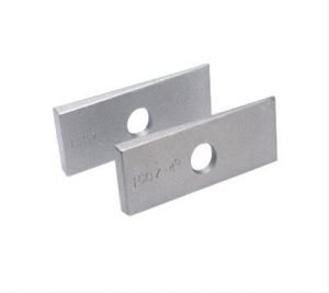 Lakewood Traction Bar Wedge Kits 20510 Axle Shims, Aluminum, 4 Degree, 2 in. Wide, Pair